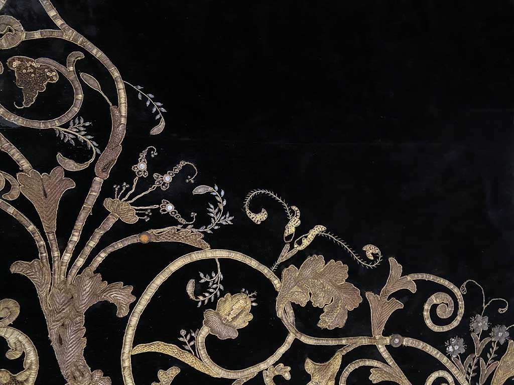 Manto de salida de Mª Stma. Nazarena